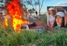VÍDEO: casal morre em colisão entre motocicleta e caminhonete na BR-364 entre Presidente Médici e Ji-Paraná