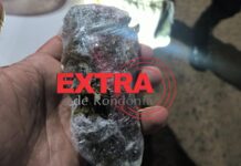 PM apreende menores flagrados com maconha em praça no centro de Vilhena