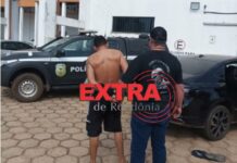 PC prende homem acusado de violência doméstica, cárcere privado e tortura contra ex-companheira em Vilhena