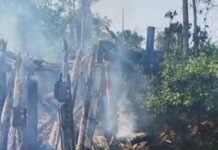 VÍDEO: Ponte prestes a desabar é queimada em Chupinguaia