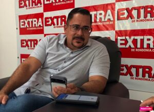 Coronel Vital, titular da Sesdec, em vista ao site vilhenense / Foto: Extra de Rondônia