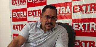 Coronel Vital, titular da Sesdec, em vista ao site vilhenense / Foto: Extra de Rondônia