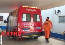 Colisão deixa duas pessoas feridas em cruzamento recém-pavimentado em Vilhena