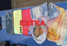 PM fecha ponto de tráfico e prende suspeitos com drogas, dinheiro e munições em Vilhena