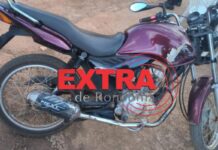 Motociclista foge da polícia após manobras perigosas e é preso em Vilhena