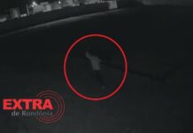 VÍDEO: televisor é furtado de escola municipal após arrombamento em Vilhena