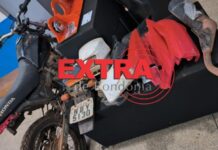 Adolescente é apreendido com motocicleta furtada no bairro Assossete em Vilhena