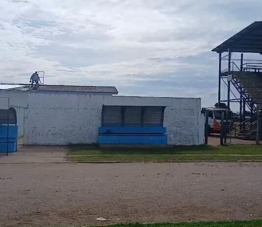 Com apoio da CBF, reforma do Estádio Portal da Amazônia avança com implantação de irrigação e revitalização dos vestiários em Vilhena