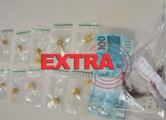 Homem é detido com drogas durante patrulhamento no Jardim América em Vilhena