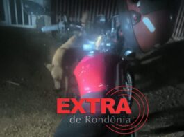 Motociclista é preso após perseguição policial e teste do bafômetro apontar alto teor alcoólico em Vilhena