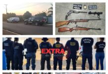 Forças de segurança desarticulam organização criminosa ligada ao Comando Vermelho em Colorado e Cerejeiras