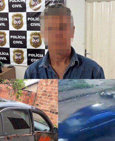 PC identifica autor de acidente que deixou vítimas gravemente feridas e fugiu sem prestar socorro em Vilhena