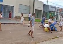 VÍDEO: briga generalizada marca chegada de 2026 em Cerejeiras