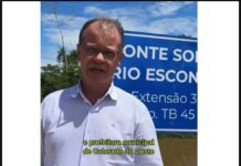 VÍDEO: nova ponte sobre o Rio Escondido será inaugurada nesta segunda-feira em Colorado; prefeito comenta