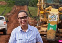 Rosangela Donadon garante manutenção emergencial na Estrada da Resina após chuvas em Vilhena