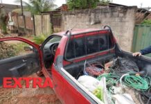 Homem é preso após perder as calças durante fuga em Vilhena