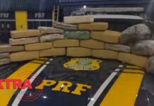 PRF apreende quase 25 kg de droga durante fiscalização em Vilhena
