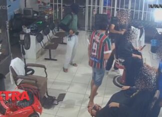 VÍDEO: dupla é presa após roubo a barbearia no Jardim Primavera em Vilhena