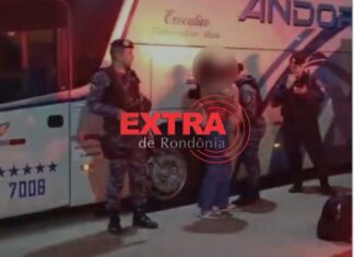VÍDEO: moradora de Chupinguaia é presa com quase 29 kg de maconha em ônibus interestadual em Vilhena