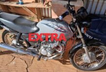 Motocicleta é furtada em plena luz do dia na Avenida Melvin Jones em Vilhena