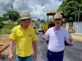 Colorado do Oeste avança com 15 km de recuperação asfáltica com apoio do deputado Luizinho Goebel
