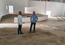 Retomada das obras do teatro marca novo momento para a cultura em Cerejeiras