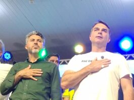 Em Ji-Paraná, Flávio Bolsonaro lança pré-candidatura de Marcos Rogério ao Governo de Rondônia