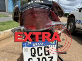 Jovem é preso com motoneta roubada e namorada trancada em quarto sem ventilação em Vilhena