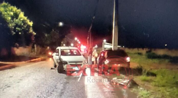 Mulher é detida após colisão traseira, fuga do local e suspeita de embriaguez ao volante em Vilhena