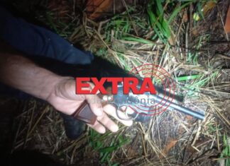 Abordagem da Rádio Patrulha resulta em apreensão de arma de fogo em carreta em Vilhena