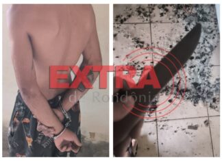 Foragido com diversas passagens é preso pela PM no bairro 5º BEC, em Vilhena