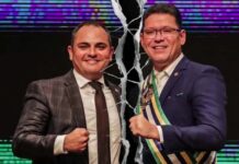 Governador nega aproximação com vice e reitera que não será candidato nas próximas eleições