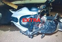 Motociclista colide contra caminhão estacionado enquanto empinava em Vilhena