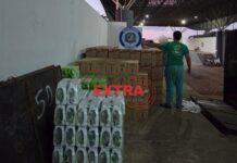 Fiscais da SEFIN apreendem mais uma carga de bebidas transportada de forma irregular em Vilhena