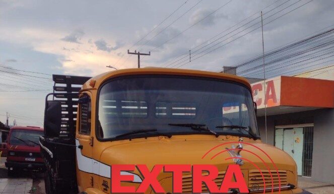 Criminosos armados rendem casal, amarram vítimas e roubam caminhão em Vilhena; veículo foi recuperado pela PM próximo do Rio Mosquito