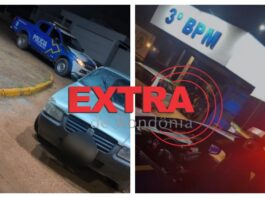 Homem embriagado invade quartel da Polícia Militar, desacata guarnição e acaba preso em Vilhena