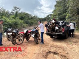 Polícia Civil recupera motos furtadas de pátio oficial e prende três suspeitos em flagrante em Vilhena