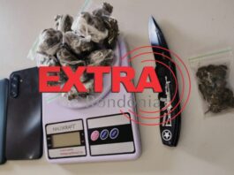 Grupo de menores é apreendido por tráfico e consumo de drogas na Praça Nossa Senhora Aparecida em Vilhena