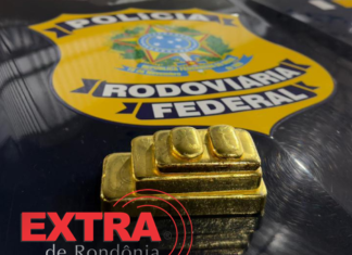 VÍDEO: PRF intercepta caminhonete e apreende mais de 2 kg de ouro escondidos em peça de trator em Vilhena
