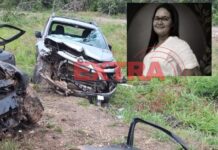 VÍDEO: mulher morre e marido fica em estado grave após violenta colisão frontal na BR-364 próximo ao distrito do Guaporé