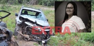 VÍDEO: mulher morre e marido fica em estado grave após violenta colisão frontal na BR-364 próximo ao distrito do Guaporé