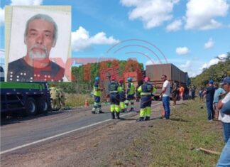 VÍDEOS: identificado idoso de 71 anos que morreu em grave acidente na BR-364 próximo a Vilhena