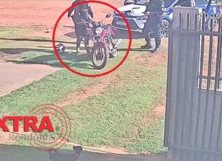 VÍDEO: PM recupera motocicleta furtada em Vilhena; menor foi apreendido