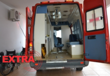 Colisão entre carro e moto em rotatória deixa motociclista ferido em Vilhena