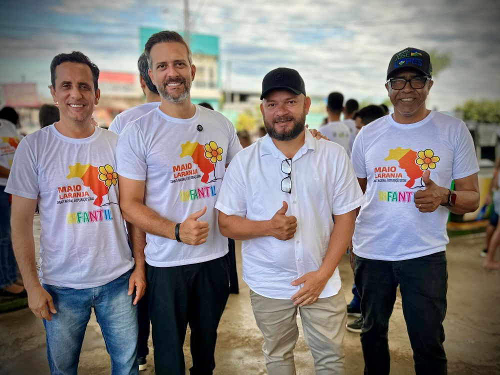 Delegado Lucas reforça luta contra a exploração sexual infantil durante caminhada de conscientização em Buritis