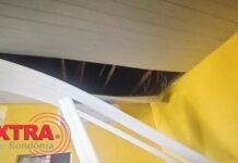 Criminoso invade lojas pelo telhado e furta diversos objetos durante a madrugada em Vilhena