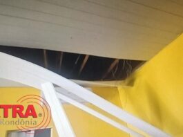 Criminoso invade lojas pelo telhado e furta diversos objetos durante a madrugada em Vilhena