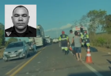 Veja detalhes do acidente que matou cabo da PM de Cerejeiras na BR-364; esposa ficou ferida