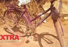 Colisão entre motoneta e bicicleta deixa dois feridos no bairro Embratel em Vilhena