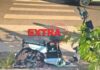 Colisão entre motocicleta e mini motoneta elétrica deixa duas pessoas feridas em Vilhena